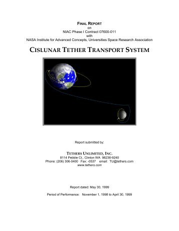 Cislunar Tether Transport System - NASA's Institute for Advanced ...