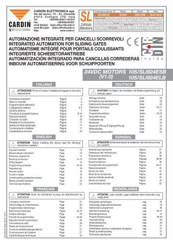 3 - Cardin Elettronica