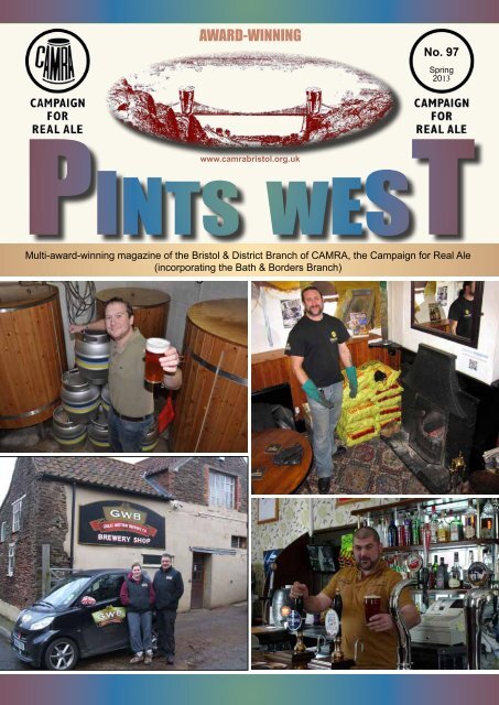Pints West 97, Spring 2013 - Bristol & District CAMRA