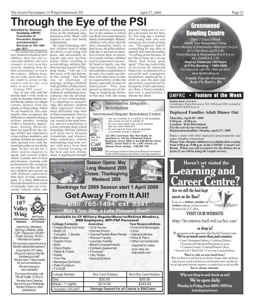Apr 27 2009 - The Aurora Newspaper