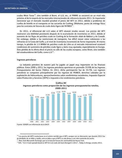 Prospectiva de PetrÃ³leo Crudo 2012 - 2006 - SecretarÃ­a de EnergÃ­a