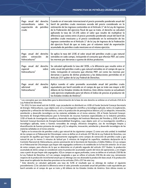 Prospectiva de PetrÃ³leo Crudo 2012 - 2006 - SecretarÃ­a de EnergÃ­a