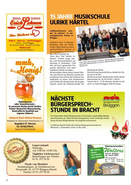 Stadtjournal Brüggen November 2014