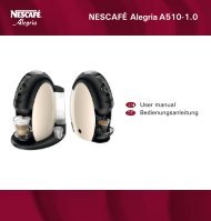 FAQ section Nescafe Alegria