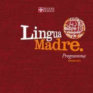 programma di Lingua Madre - Piemonte Italia