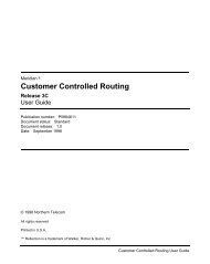 Customer Controlled Routing User Guide