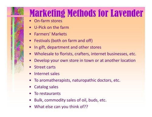 Lavender Marketing