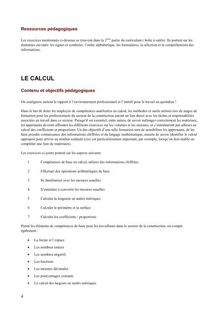 Les compÃ©tences de base communication Construction Document ...