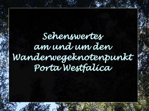 Bilder - Wanderverein Porta Westfalica-Mittelweser e.V.