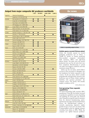 storage IBCs - Hazardous Cargo Bulletin