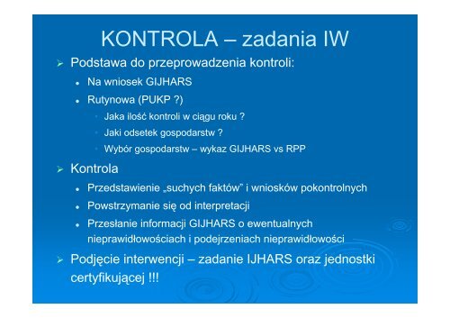 Rolnictwo ekologiczne - GÅÃ³wny Inspektorat Weterynarii