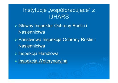 Rolnictwo ekologiczne - GÅÃ³wny Inspektorat Weterynarii