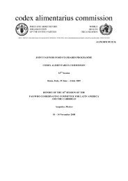 Alinorm 01 24 Codex Alimentarius