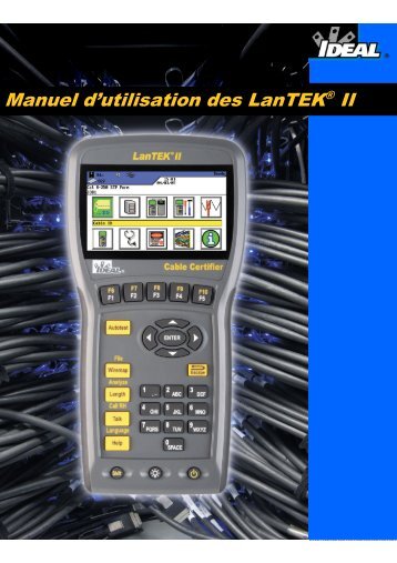 Manuel d'utilisation des LanTEKÃ‚Â® II - Trend Communications Ltd.
