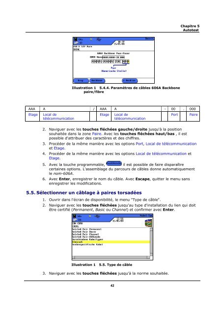 Manuel d'utilisation des LanTEKÃ‚Â® II - Trend Communications Ltd.