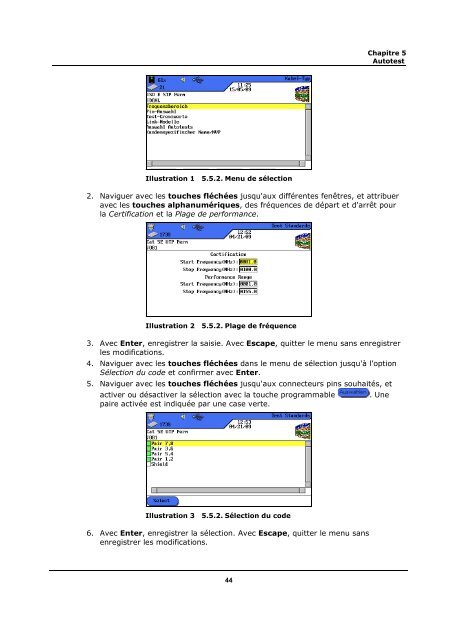 Manuel d'utilisation des LanTEKÃ‚Â® II - Trend Communications Ltd.