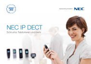 NEC IP DECT - NEC Unified Solutions