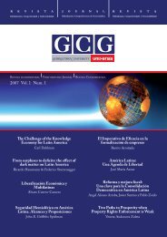 2007 Vol. 1 Num. 1 - GCG: Revista de GlobalizaciÃ³n, Competitividad ...