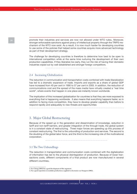 2007 Vol. 1 Num. 1 - GCG: Revista de GlobalizaciÃ³n, Competitividad ...