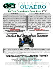 Night Vision Thermal Imaging Fusion System (NVTF)