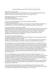 Compte-rendu de la rencontre UNGF -CNSA le 24 FÃ©vrier Ã  Paris ...