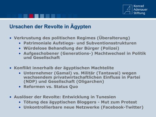 Demokratisierung des Mittelmeerraums? Wohin geht die Reise - AZK