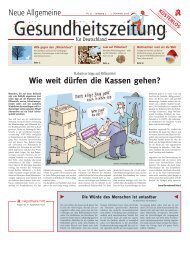 Karikatur Zum Download - Neue Allgemeine Gesundheitszeitung für ...
