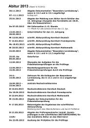 Abitur 2013