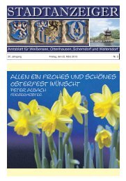 Ausgabe Nr. 03 vom 22.03.2013 - WeiÃŸensee