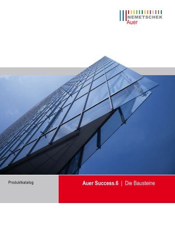 Auer Success.6 | Die Bausteine - AUER - Die Bausoftware GmbH