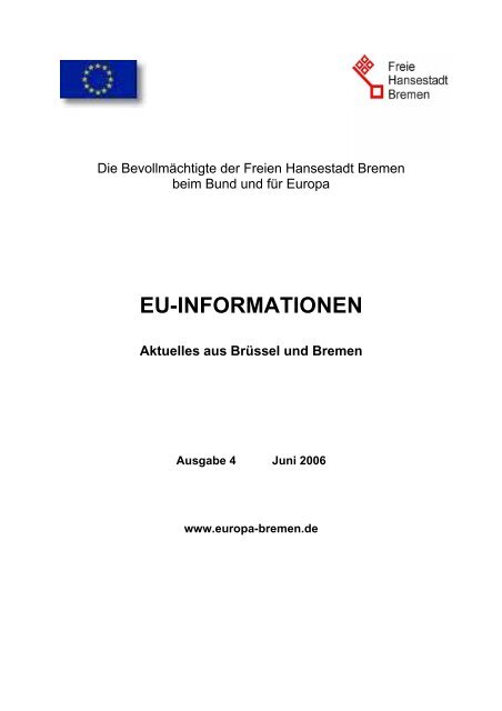 2006 Ausgabe 4.pdf - Die BevollmÃ¤chtigte beim Bund und fÃ¼r Europa