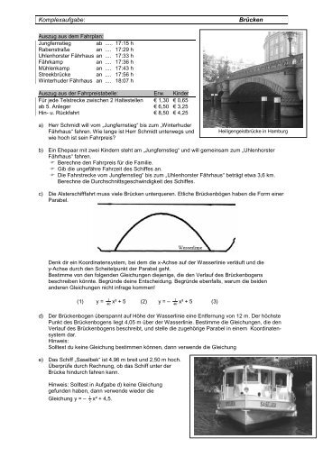 Komplexaufgabe: BrÃƒÂ¼cken
