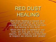 RED DUST HEALING