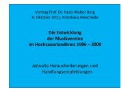 PrÃ¤sention der Berg-Studie - Volksmusikerbund NRW e.V.