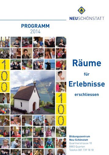 Download Programm 2013 - SchÃ¶nstatt Bewegung Schweiz