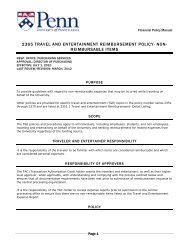 2365 travel and entertainment reimbursement policy- non