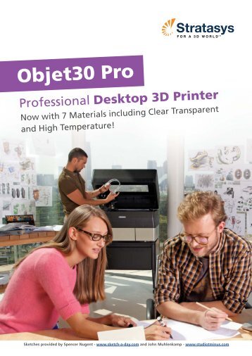 Download Objet30 Pro Spec Sheet - Stratasys