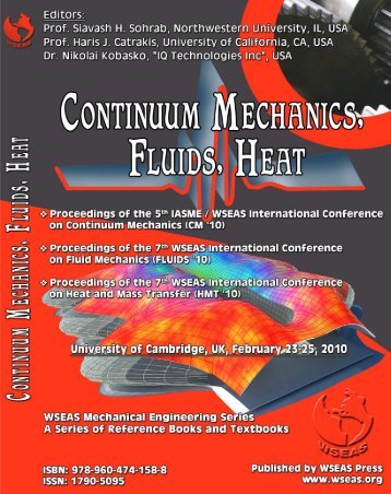 continuum mechanics - Wseas.us