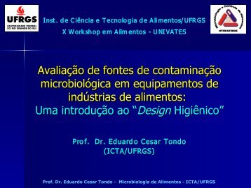MICROBIOLOGIA DE ALIMENTOS - Univates