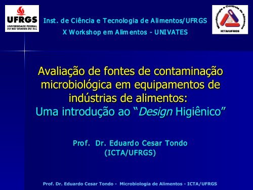 MICROBIOLOGIA DE ALIMENTOS - Univates