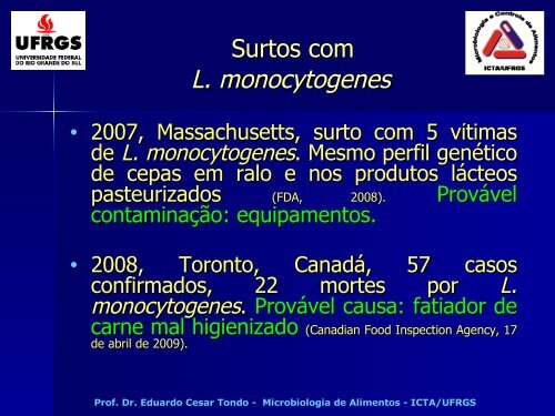 MICROBIOLOGIA DE ALIMENTOS - Univates