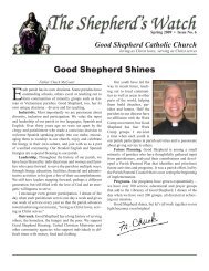 Good Shepherd Shines - Good Shepherd Catholic Church