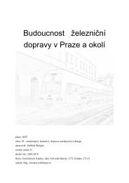 Budoucnost Å¾elezniÄnÃ­ dopravy v Praze a okolÃ­