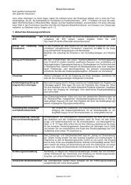 Basisinformationen 1. Ablauf des Zulassungsverfahrens - ZFH