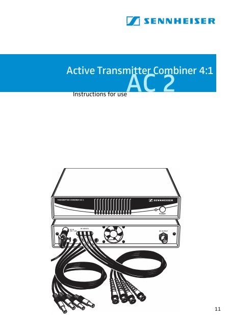 Sennheiser Ac2 Combiner Manual Pdf Sennheiser Ac2 Combiner Manual Pdf