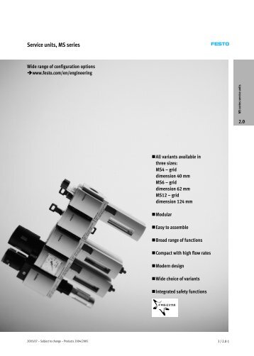 Service units, MS series - Zycon