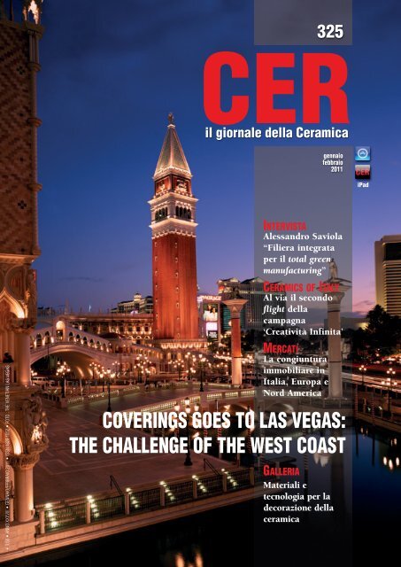 Cer il giornale della Ceramica n. 325 - Confindustria Ceramica