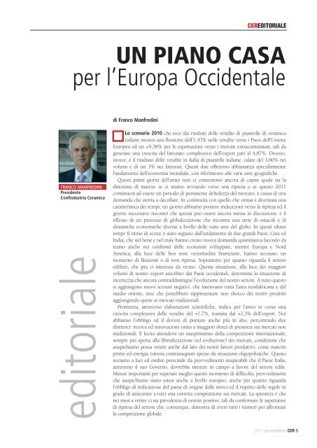 Cer il giornale della Ceramica n. 325 - Confindustria Ceramica