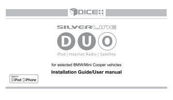 Installation Guide/User manual - Neo Car Audio