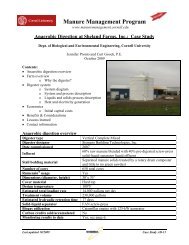 Anaerobic Digester at Sheland Farms, Inc. - Manure Management